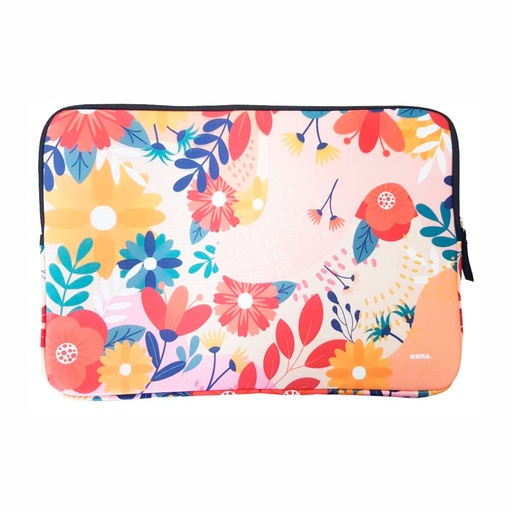 [164-15614] FUNDA SOUL 15.6" FLOWER COLOR