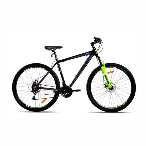 [185-08888] BICICLETA TEKNIAL TARPAN 200ER M NEGRO/VERDE R29