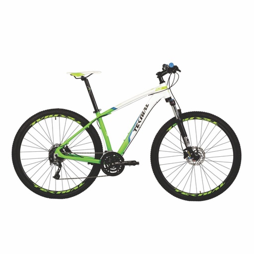 [185-06037] BICICLETA TEKNIAL TARPAN 400ER L VERDE /BLANCA R29