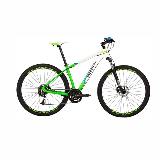 [185-06020] BICICLETA TEKNIAL TARPAN 400ER M VERDE/BLANCA R29