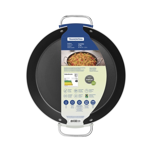 [086-25030] PAELLERA TRAMONTINA 20125/030 LORETO 30 CM