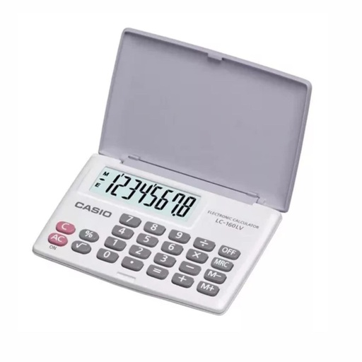 [053-69277] CALCULADORA CASIO LC-160LV-WE BLANCO