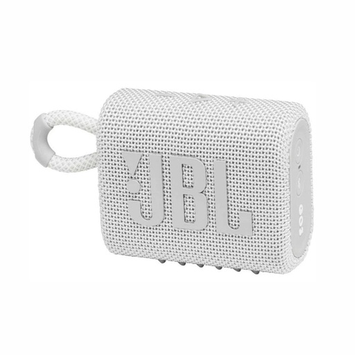 [197-75592] PARLANTE JBL GO 3 WATERPROOF WHITE