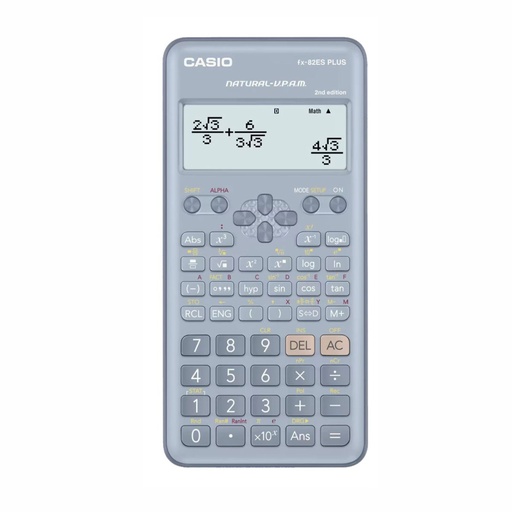 [053-13951] CALCULADORA CASIO FX-82ES PLUS 2 BU AZUL